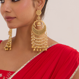 Golden Drape Earrings