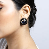 Anya Sapphire Stud Earrings