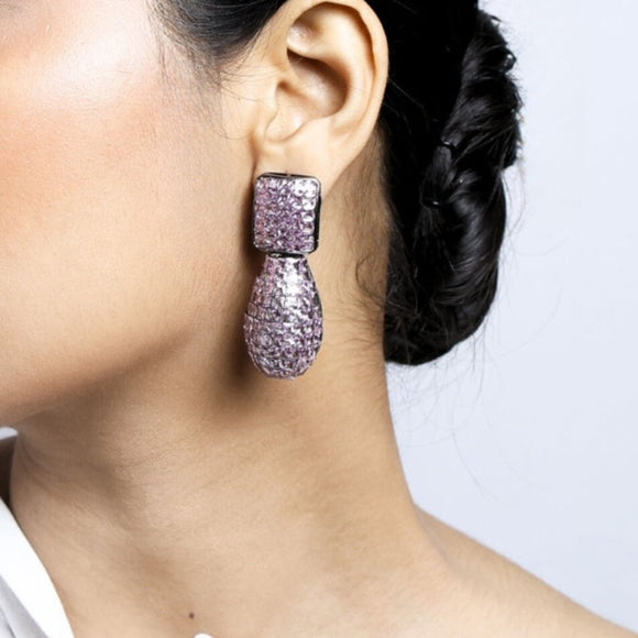 Aamaya Earrings in Pink