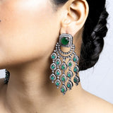 Victorian Emerald Earrings