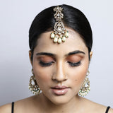 Parineeti Polki Diamond Chandbali Earrings