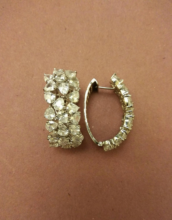 Diamond Balis Earrings - Ziva Art Jewellery