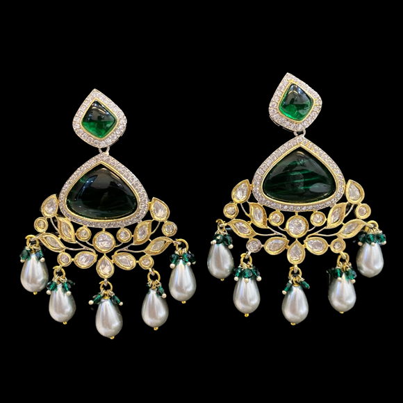 Emerald Fusion Earrings