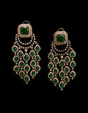 Victorian Emerald Earrings - Ziva Art Jewellery