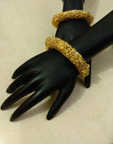 Solid Gold Bangles - Ziva Art Jewellery