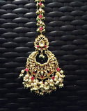 Statement Maang Tikka - Ziva Art Jewellery